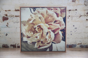 Janet - peony wall print